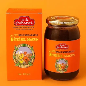 H-100 Ballı Baharatlı 450gr. Bitkisel Hemora Macun