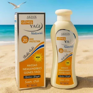 Kakao Yağlı Güneş Yağı 200ml. Bitkisel Yağ