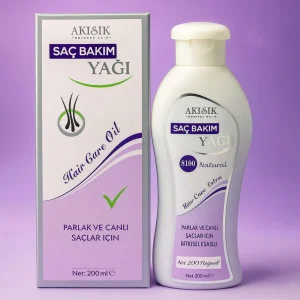 Saç Bakım Yağı 200ml. Bitkisel Yağ