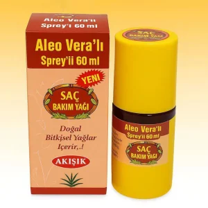 Aloe Vera'lı Spreyli 60ml. Saç Bakım Yağı