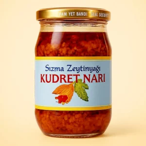 Sızma Zeytinyağlı Kudret Narlı 250gr. Karışım Macunu
